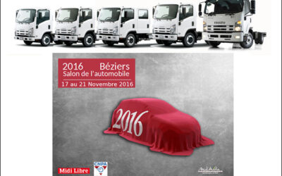 Isuzu Trucks au Salon de l’Auto de Béziers
