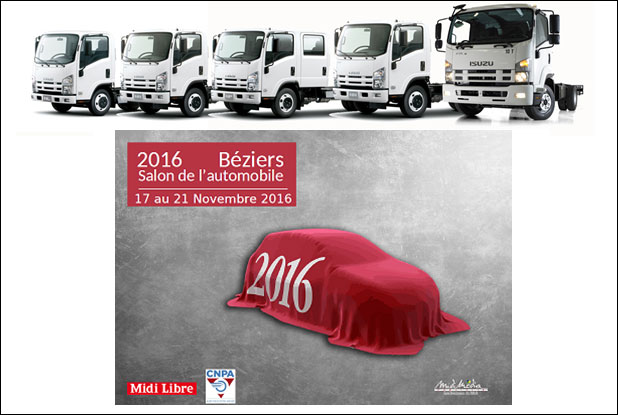 Isuzu Trucks au Salon de l’Auto de Béziers