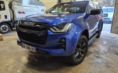 Isuzu D-Max N60FF – Occasion récente avec hard top et attelage